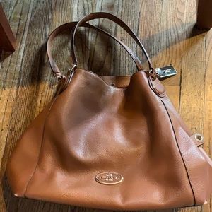 Coach leather satchel